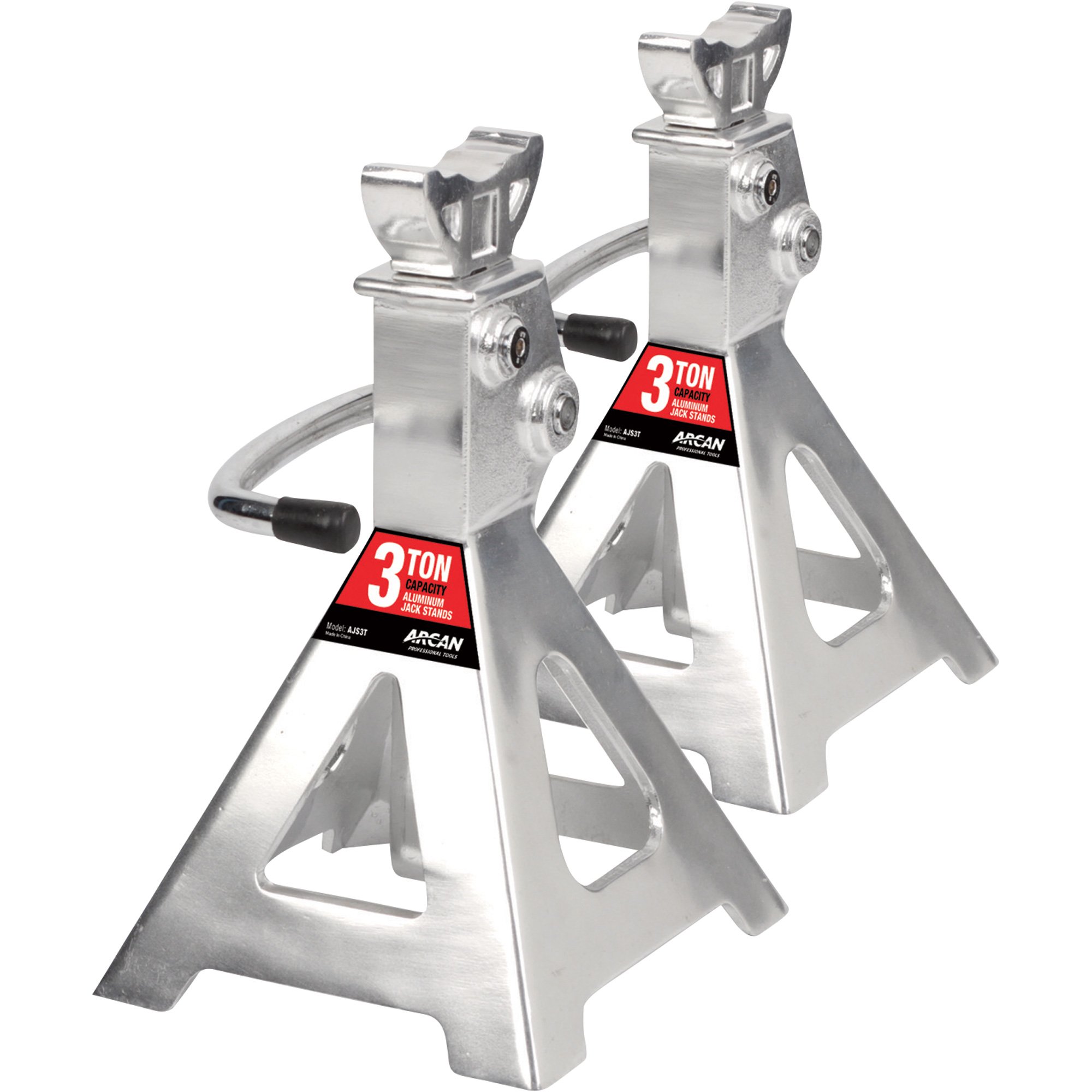 Arcan Aluminum 3-Ton Jack Stands — Pair, Model# AJS3T